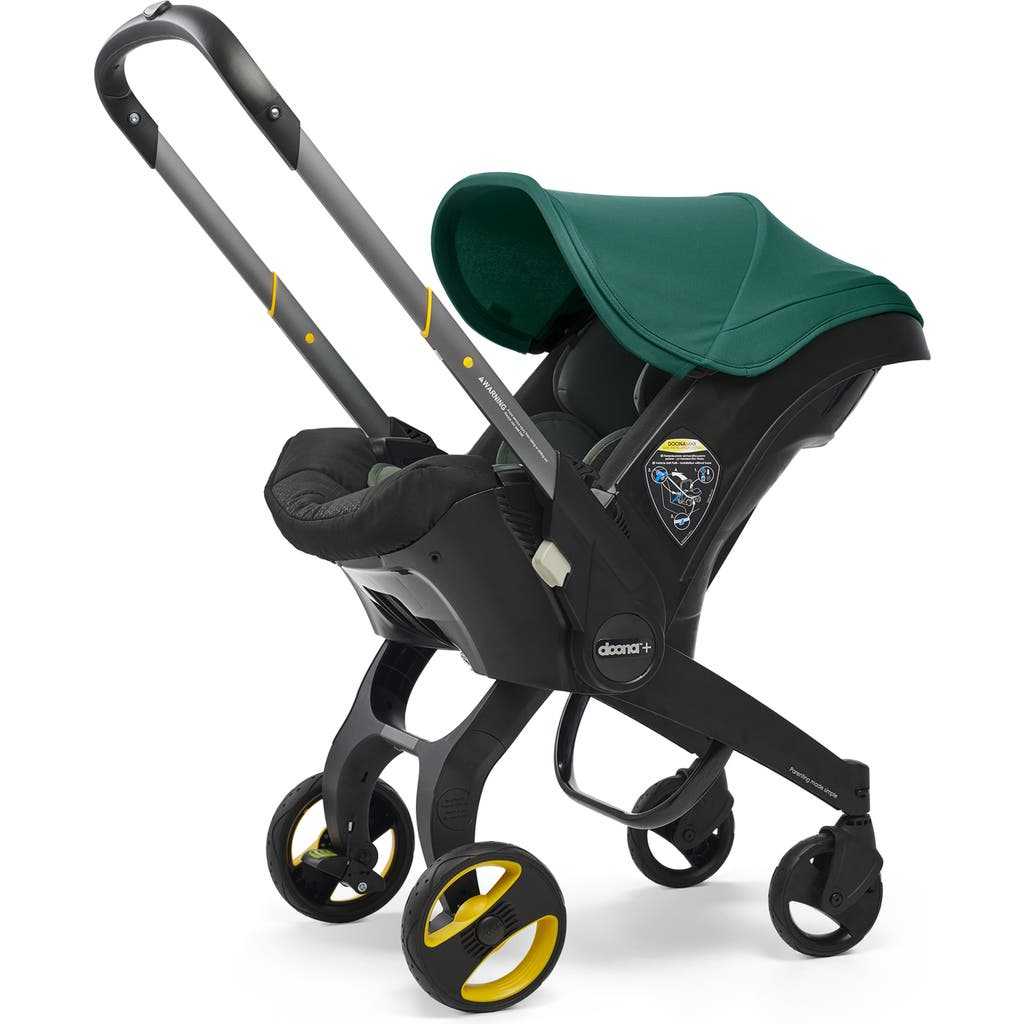 Doona Convertible Infant Car Seat/Compact Stroller System with Base in Racing Green at Nordstrom