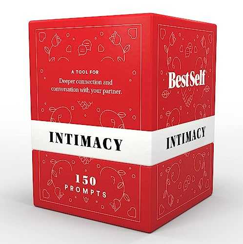 BestSelf Intimacy Deck 150 Relationship Building Conversation Starters Couples Games, Meaningful Couples Card Games - Romantic Strengthen Relationship Cards, and Questions for Couples