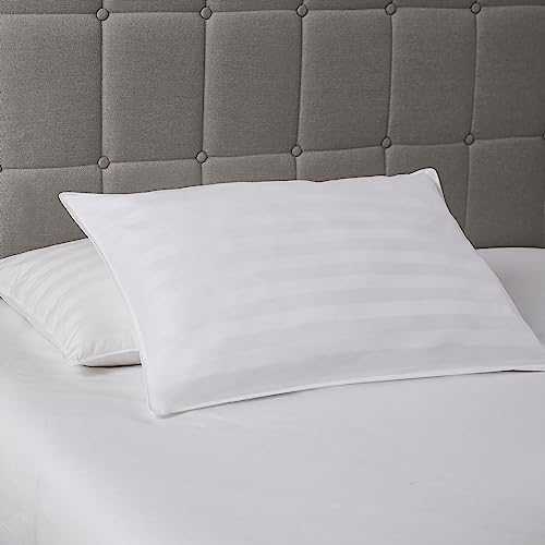 DOWNLITE Extra Soft Hypoallergenic Down Alternative Bed Pillow - Stomach Sleeper Pillow (Standard/Queen)