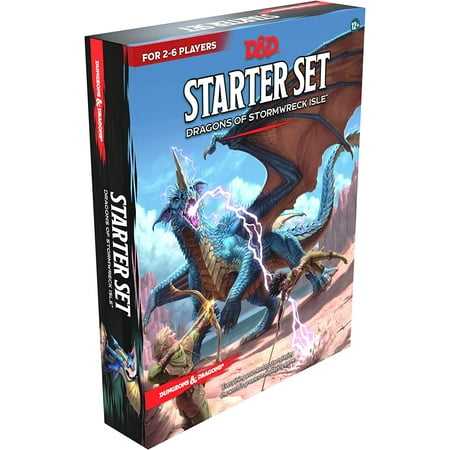 Dungeons & Dragons Dragons of Stormwreck Isle Starter Set Game Boxed Game Set
