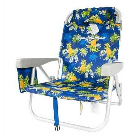 Tommy Bahama Camping Chair Blue Pineapple