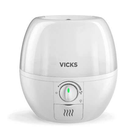 Vicks 3-in-1 Sleepy Time Ultrasonic Cool Mist Humidifier with Nightlight VUL500