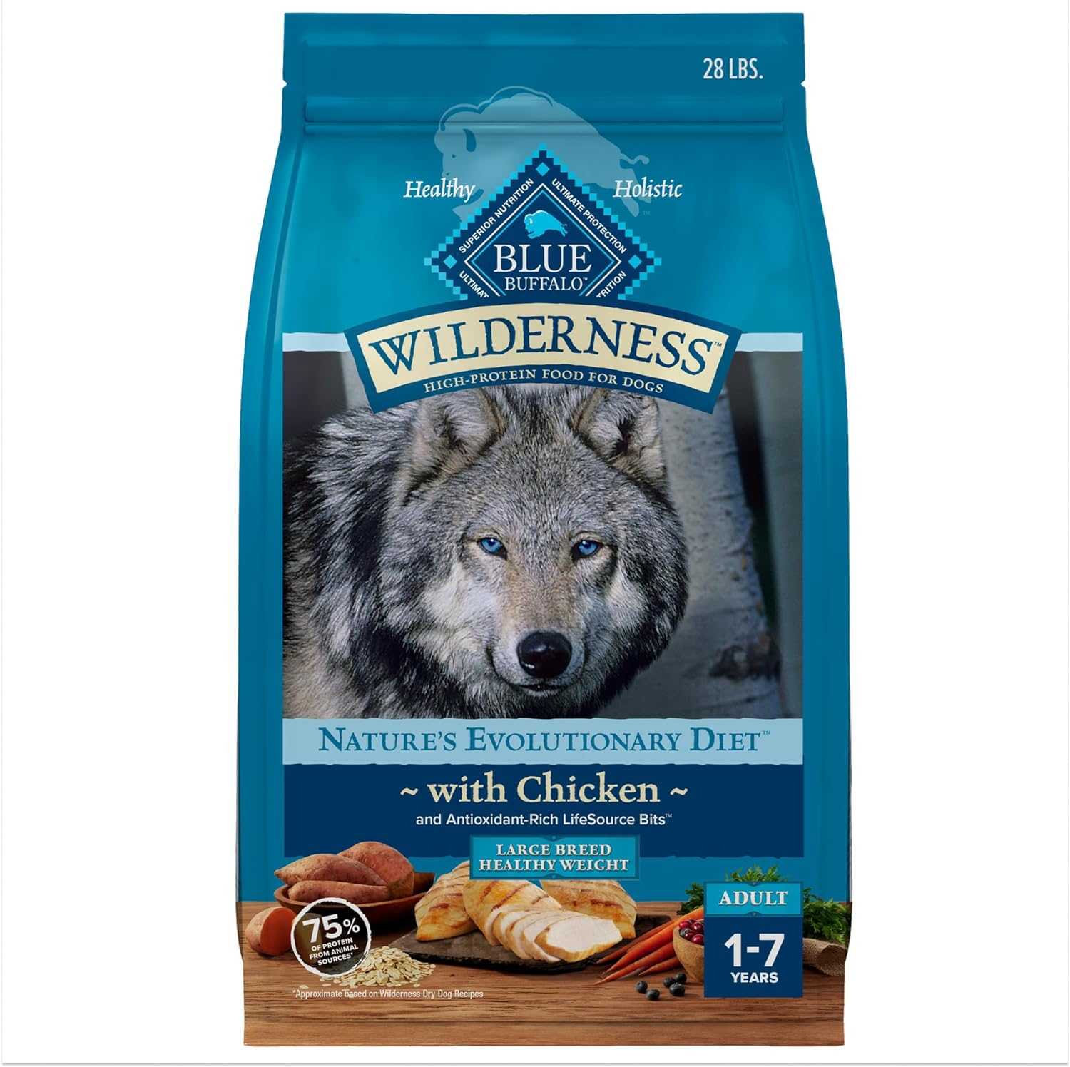 Wellness CORE Digestive Health Wholesome Grains Chicken & Brown Rice Recipe Small Breed Dry Dog Food
