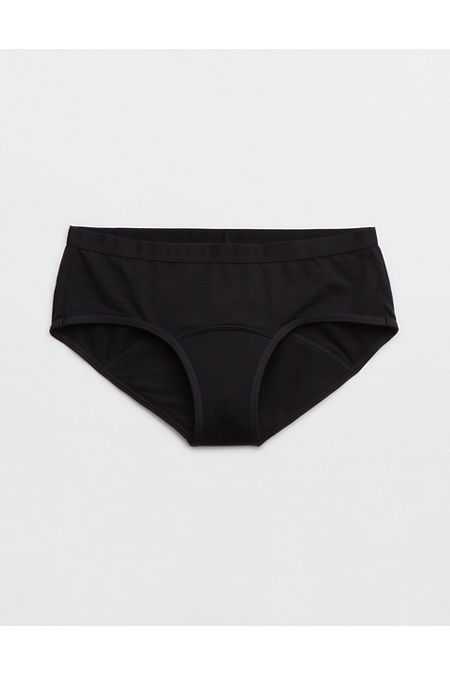 Aerie Real. Period. Boybrief Underwear Women's True Black XL