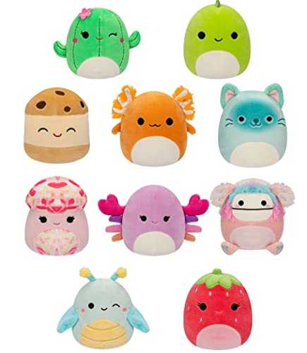 Squishmallows 5-Inch 10-Pack Plush