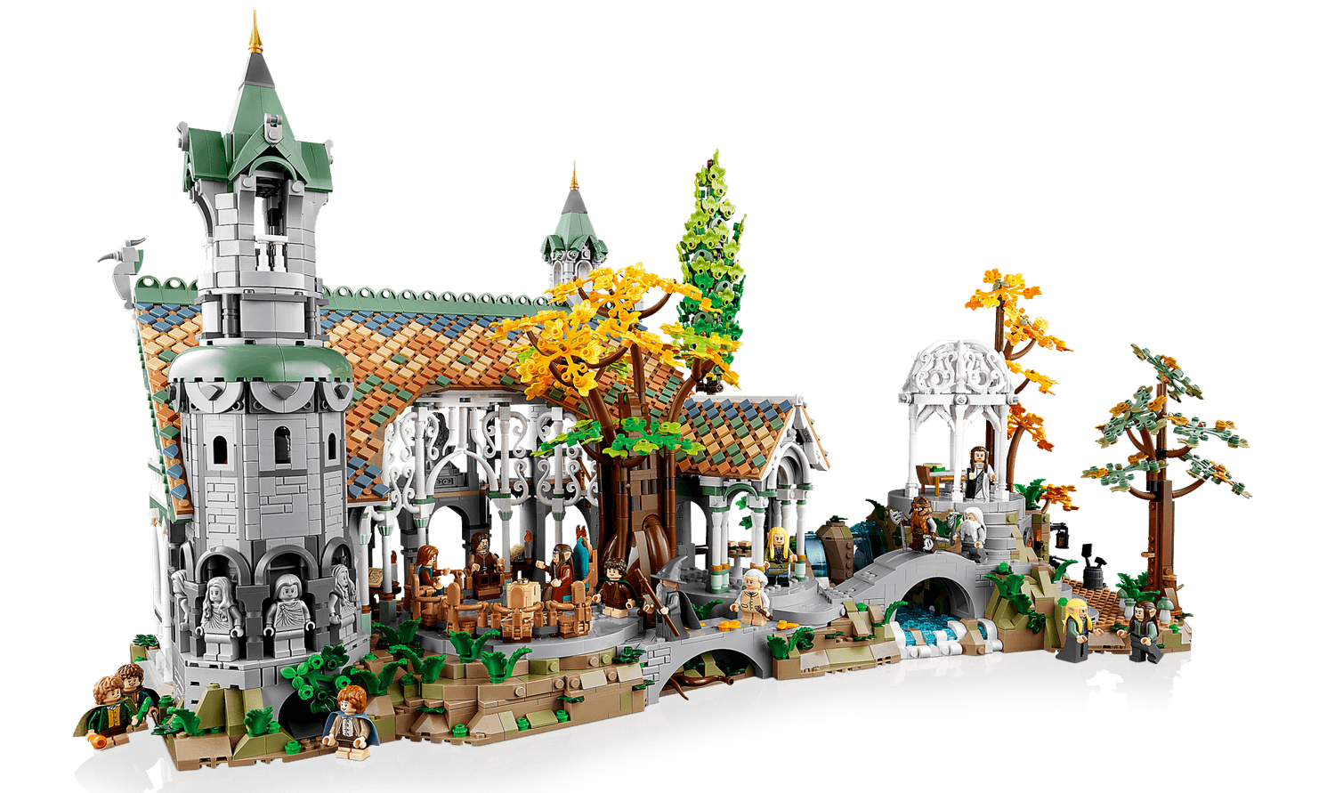THE LORD OF THE RINGS: RIVENDELL™ 10316 | LEGO® Icons | Buy online at the Official LEGO® Shop US