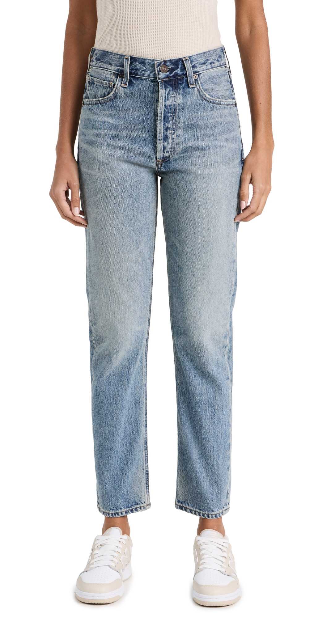 Citizens of Humanity Charlotte High Rise Straight Jeans Wynwood 28
