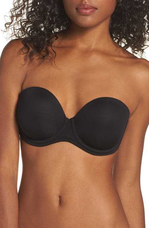 Wacoal Red Carpet Convertible Strapless Bra in Black at Nordstrom, Size 38C